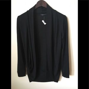 Ambiance Black Sweater Cardigan New!